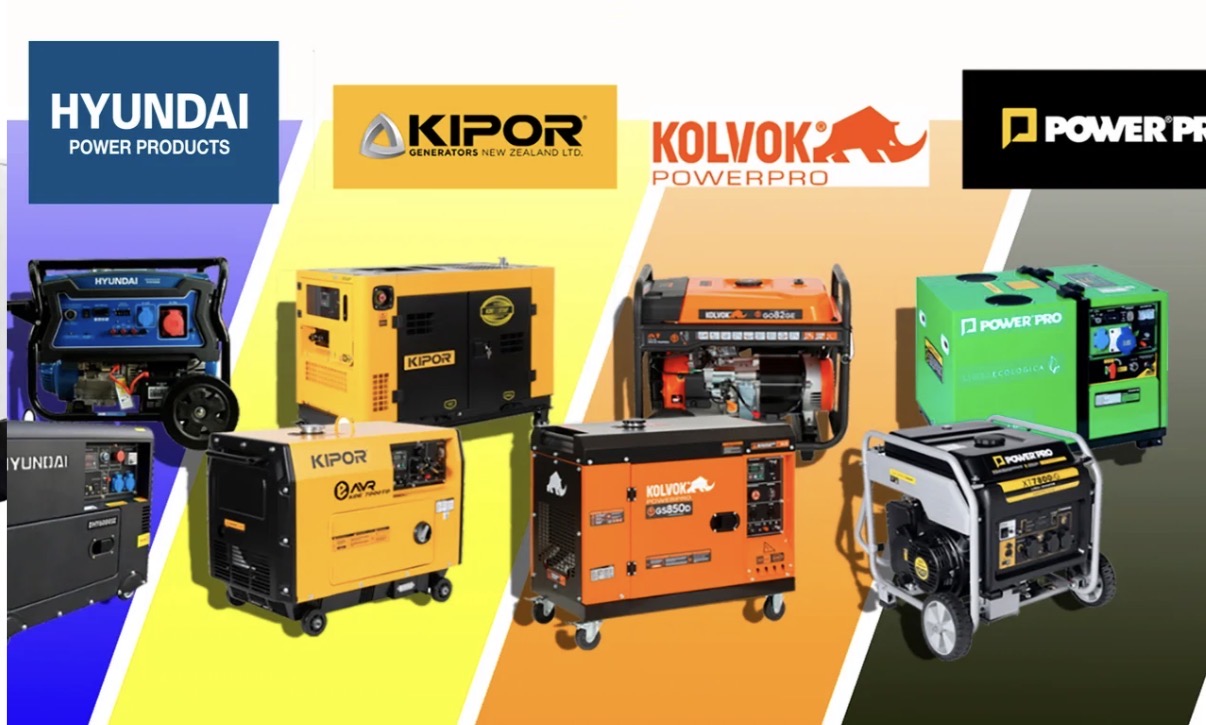 Equipos generadores para respaldo energético