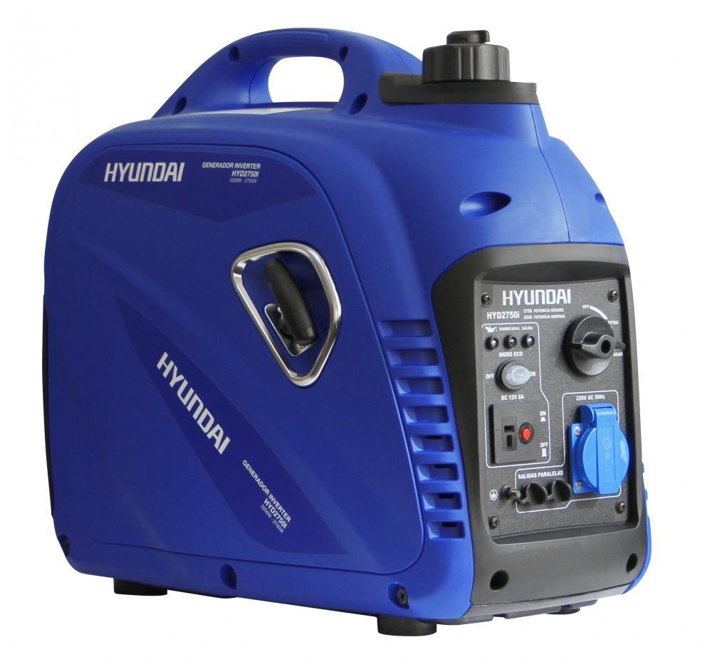 Generador Eléctrico 2750W Inverter Hyundai Gasolina 82HYD2750I