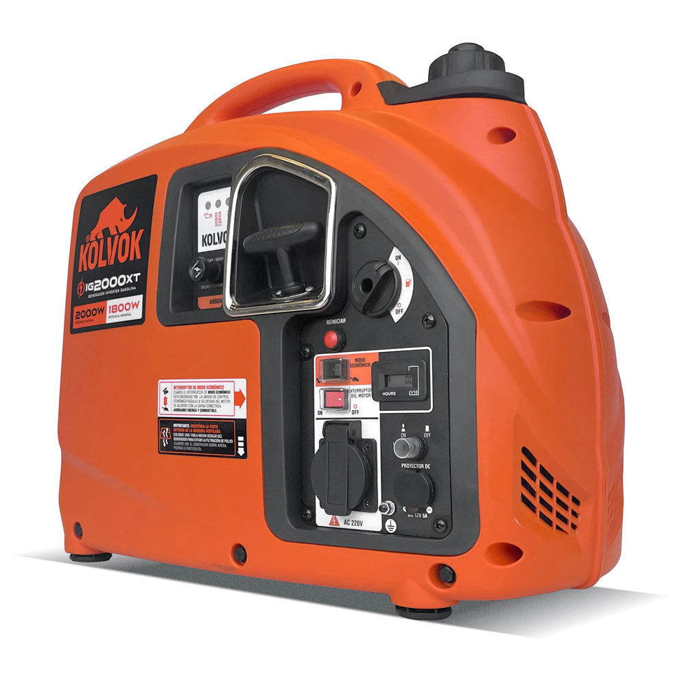 Generador Eléctrico Inverter Kolvok 2kVA Gasolina IG2000XT