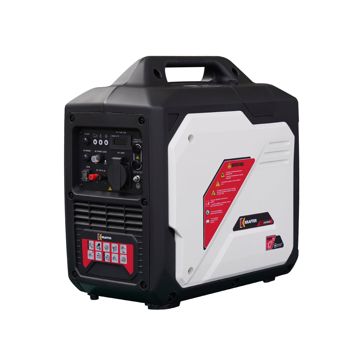 Generador Inverter Gasolina 2KVA Krafter KR2250iE