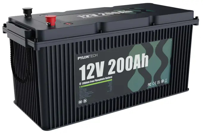 Pylontech Batería de Litio RV12200 12V 200Ah LFP