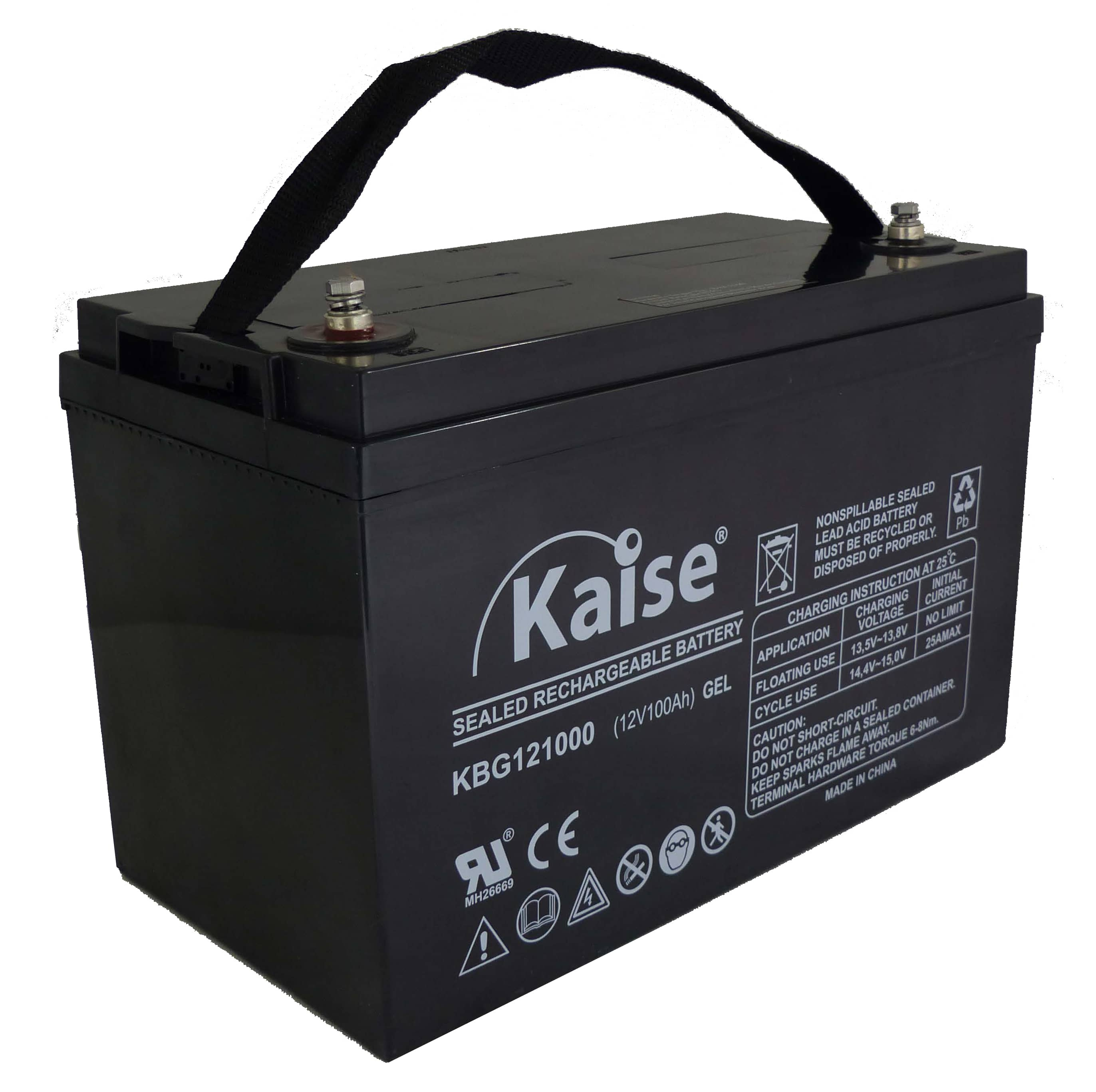 Kaise Batería GEL 12V 100Ah KBG121000