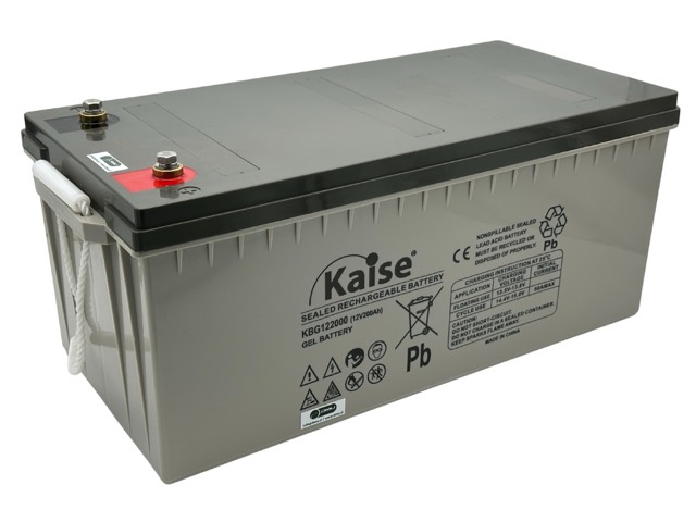 Kaise Batería GEL 12V 200Ah KBG122000