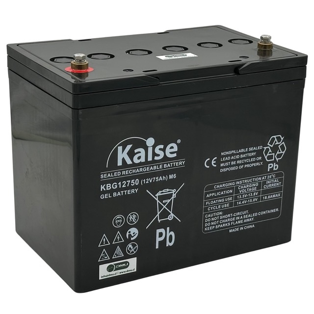Kaise Batería GEL 12V 75Ah